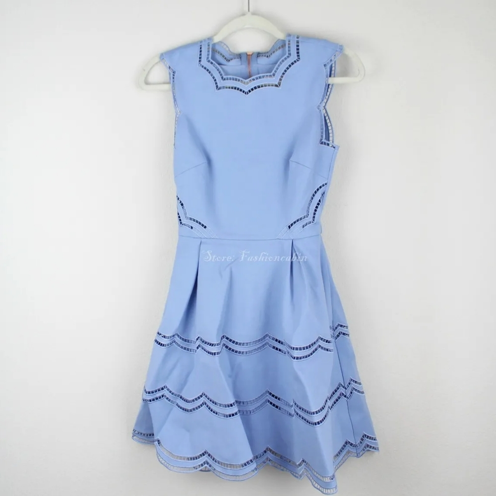 Ted Baker Blue Dress 2